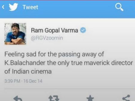 వర్మ తొందరపడి ట్వీట్...అంతటా ఆగ్రహం