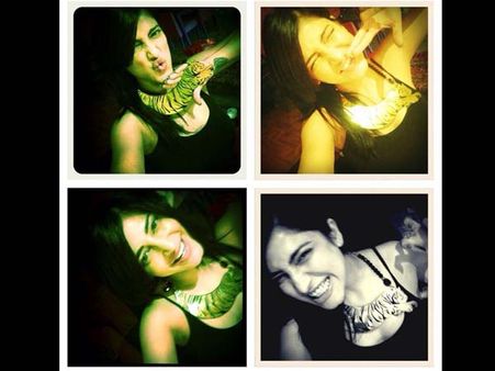 శృతి హాసన్ కి స్టన్నింగ్ న్యూ ఇయర్ గిఫ్ట్(ఫొటో)