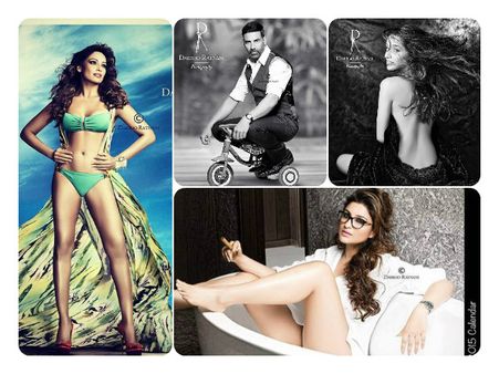 2015 క్యాలెండర్, హాట్ అండ్ సెక్సీగా స్టార్స్ (ఫోటోస్)