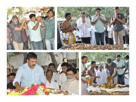 వీబీ రాజేంద్రప్రసాద్ అంత్యక్రియలు (ఫోటోస్)