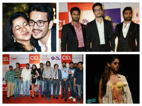 సిసిఎల్-5 చారిటీ డిన్నర్: సినీ స్టార్స్ సందడి (ఫోటోస్)