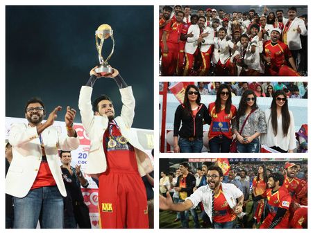 సిసిఎల్-5 విజేత టాలీవుడ్, హీరోయిన్ల సందడి (ఫోటోస్)