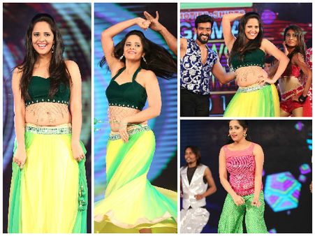 షాకింగ్: యాంకర్ అనసూయ హాట్ పెర్ఫార్మెన్స్ (ఫోటోస్)