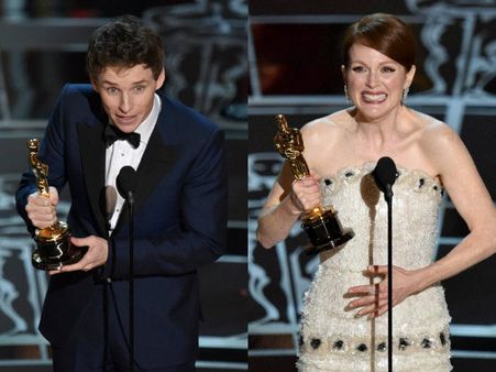 ఆస్కార్ 2015 ‌:విజేతలు...అవార్డు అందుకున్న వేళ (ఫొటోలు)
