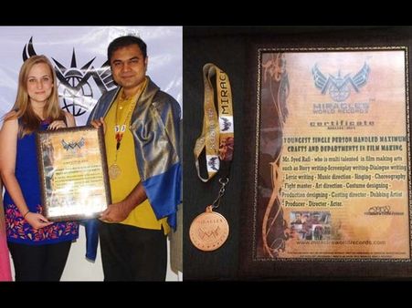 తెలంగాణ ఫిల్మ్ మేకర్ వరల్డ్ రికార్డ్....