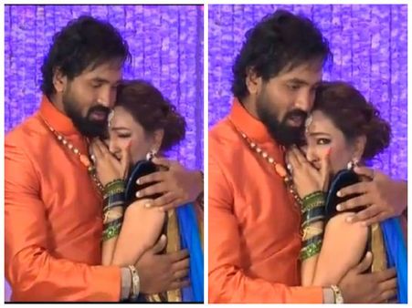 మనోజ్ ఎంగేజ్మెంటులో...మంచు లక్ష్మి కంటతడి!