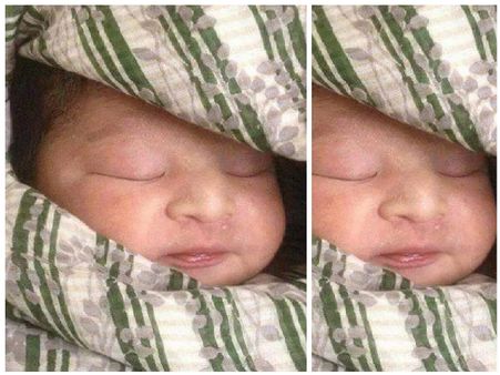 బాలయ్య మనవడు ఎవరి పోలిక? (క్లోజప్ ఫోటో)