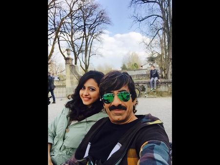 ఆన్ లొకేషన్ ఫొటో :రవితేజ ‘కిక్‌-2’