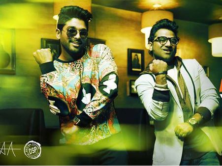 బన్నీ, దేవి ఇరగతీసారు: సత్యమూర్తి ప్రమోషన్ సాంగ్ (పూర్తి వీడియో)