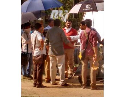 రామ్ చరణ్,శ్రీను వైట్ల చిత్రం (ఆన్ లొకేషన్ ఫొటోలు)