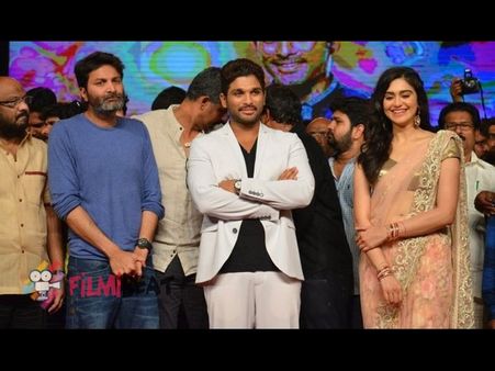 నాన్నపై త్రివిక్రమ్ స్పీచ్ కేక...(S/O సత్యమూర్తి సక్సెస్ మీట్)