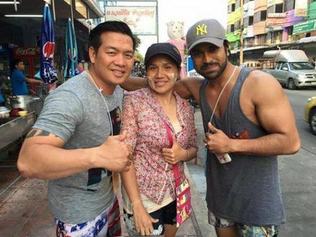 రామ్ చరణ్ @ ధాయ్ ల్యాండ్ స్టంట్ స్కూల్ (ఫొటోలు)