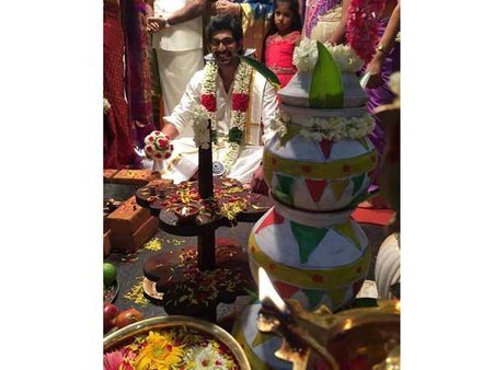 షాకింగ్: 'బెంగుళూరు డేస్' రీమేక్ లో రానా గెటప్ (ఆన్ లొకేషన్ స్టిల్)