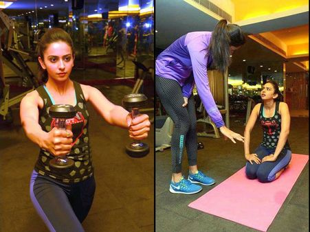 రకుల్ ప్రీతి సింగ్ : సెక్సీ బాడీ సీక్రెట్స్ ...జిమ్ ఫొటోలతో