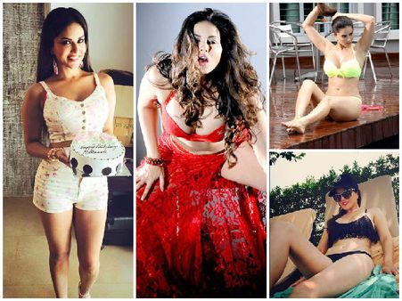 సన్నిలియోన్ పుట్టిన రోజు ఎలా జరుపుకుందంటే... (ఫొటోలు)