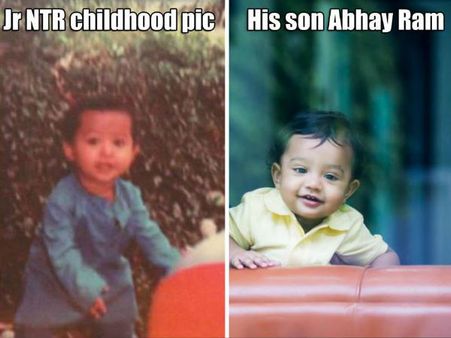 జిరాక్స్ కాపీ: జూ ఎన్టీర్ చిన్నతనంలో అలానే, చిలిపిగా (రేర్ ఫోటోలు)