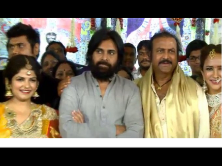 భారీగా పెంచిన పవన్ కళ్యాణ్.... మనోజ్ పెళ్లి వేడుకలో ఇలా (ఫోటోస్)