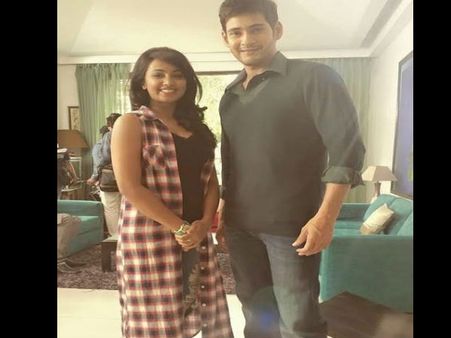 'ఐస్ క్రీమ్' బ్యూటీతో మహేష్ మళ్లీ (ఆన్ లొకేషన్ లో)