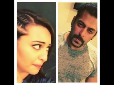 ఫన్నీ: సల్మాన్,సోనాక్షి కలిసి...'డంబ్‌ స్మాష్‌' (వీడియో)