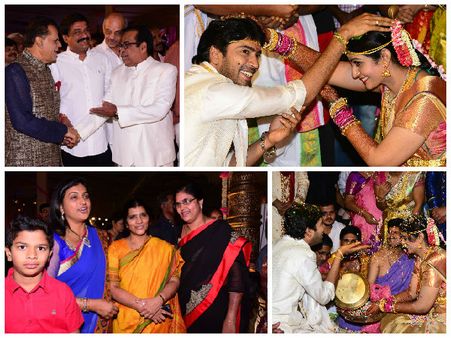 అల్లరి నరేష్-విరూప వెడ్డింగ్: ప్రముఖుల సందడి (ఫోటోస్)