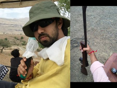 'గబ్బర్‌సింగ్ - 2‌' : గన్ రెడీ..పవన్ ఇంకా రాలేదు (ఫొటో)