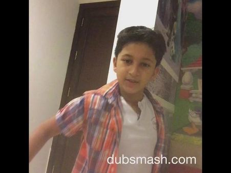 'పోకిరి' డైలాగు... మహేష్ కొడుకు నోటి వెంట (వీడియో)