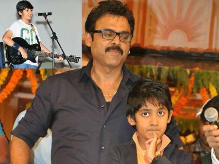 మ్యూజిక్ పెర్ఫార్మెన్స్: వెంకటేష్ కొడుకు అదరగొట్టాడు