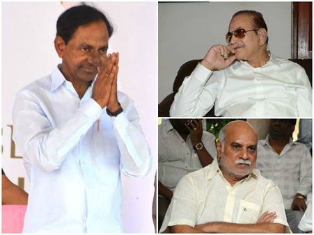 కృష్ణ, రాఘవేంద్రరావులకు.... కేసీఆర్ సహాయం??