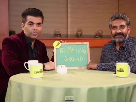 బాహుబలి: రాజమౌళి-కరణ్ జోహార్ డిస్కషన్ (వీడియో)