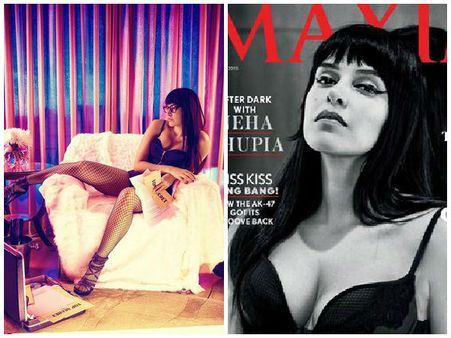 హాట్ ఫోజులతో హీట్ పుట్టిస్తున్న హీరోయిన్...(ఫోటోస్)