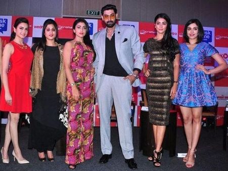 ఫొటోలు : రానా తో కలిసి హాట్ గా శ్రేయ, పూజా హేడ్గే, అదాశర్మ