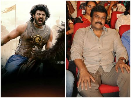 'బాహుబలి' ని పొగడ్తల్లో ముంచెత్తిన చిరంజీవి(వీడియో)