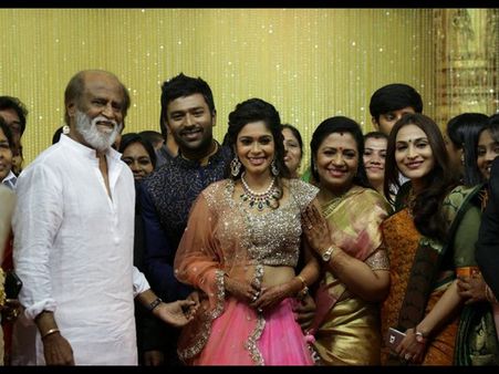 భాగ్యరాజ్ కొడుకు పెళ్లి వేడుకలో సినీ స్టార్స్ (ఫోటోస్)