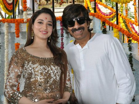 యూరప్‌లో రవితేజ-తమన్నా రొమాన్స్