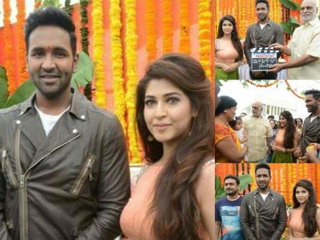 మంచు విష్ణు, సోనారిక జంటగా కొత్త సినిమా (ఫోటోస్)