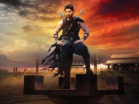 'రుద్రమదేవి' : గోన గన్నారెడ్డి స్టైల్ లో వినాయకుడు (పొటో)