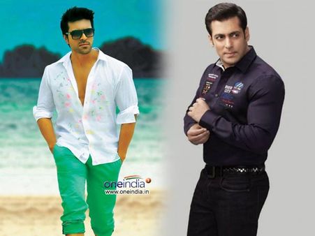 హాట్ న్యూస్ : సల్మాన్ వాయిస్ కి రామ్ చరణ్ డబ్బింగ్