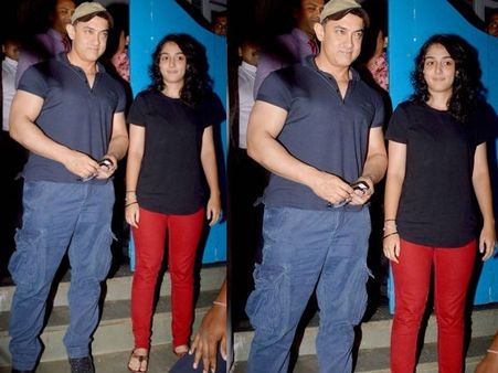 అమీర్ ఖాన్ కూతురు వేసిన పెయింటింగ్ (ఫోటో)