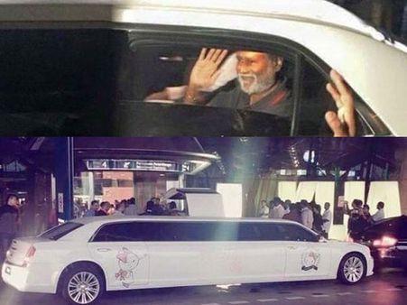 మలేషియా వెళ్లిన రజినీకాంత్‌ (ఫొటో & వీడియో)