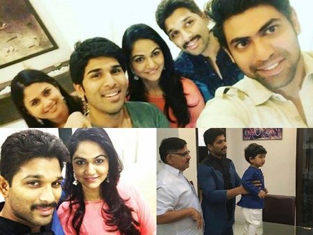 దీపావళి సందడి: బన్నీ, సమంత, నాని, అల్లరి నరేష్ (ఫోటోస్)