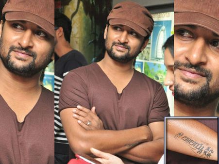 హీరో నాని చేతిపై ‘జై బాలయ్య’ టాటూ (ఫోటో)