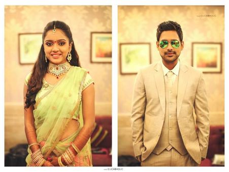 షిర్డీ లో : కాబోయే భార్యతో వరుణ్‌ సందేశ్‌ (ఫొటో)