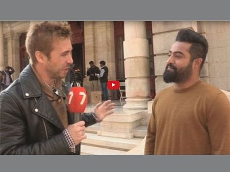 స్పెయిన్ న్యూస్ ఛానల్ ఎన్టీఆర్ ఇంటర్వ్యూ (వీడియో)