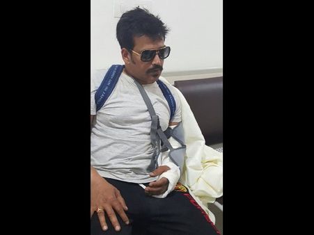 మెగా హీరో షూటింగ్ లో ప్రమాదం...తీవ్ర గాయాలు