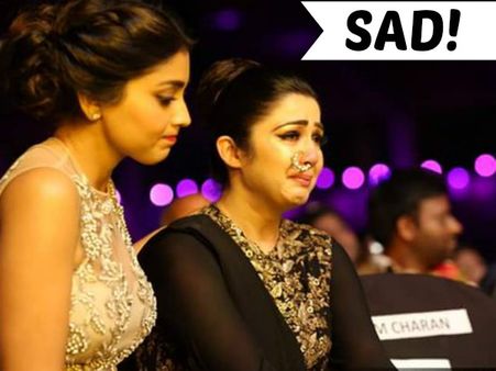 ఐఫా ఉత్సవంలో చార్మి ఎందుకు కంటతడి పెట్టింది?