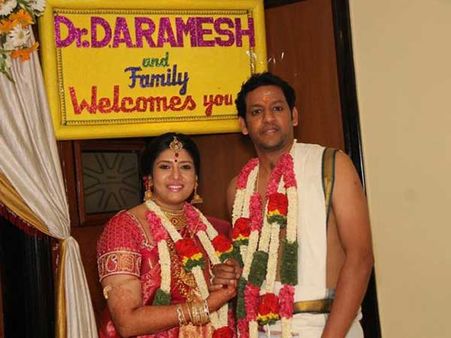 ఫొటోలు :వెంకటేష్ తో ...నటి సంఘవి పెళ్లి