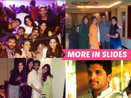 పార్టీల్లో, గేదరింగ్ లలో చరణ్, చిరు, బన్ని ఇలా...(రేర్ ఫోటోలు)