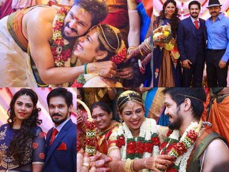 దేవయాని బ్రదర్, ‘బాయ్స్’ యాక్టర్ నకుల్ వెడ్డింగ్ (ఫోటోస్)