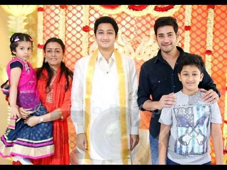 మహేష్ బాబు అన్నయ్య కొడుకు ధోతి ఫంక్షన్ (ఫోటోస్)