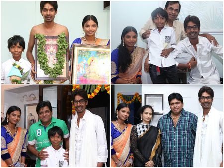 ధనరాజ్ నూతన గృహప్రవేశ వేడుకలో బ్రహ్మీ, అలీ, జబర్దస్త్ టీం (ఫోటోస్)